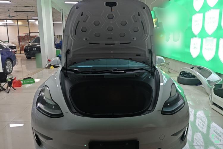 Used Tesla Model 3 2020 Refreshed Version Long-Range Rear-Wheel Drive Engine Bay