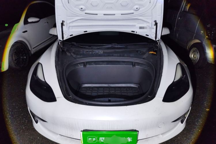 Used Tesla Model 3 2020 Refreshed Version Long-Range Rear-Wheel Drive Engine Bay