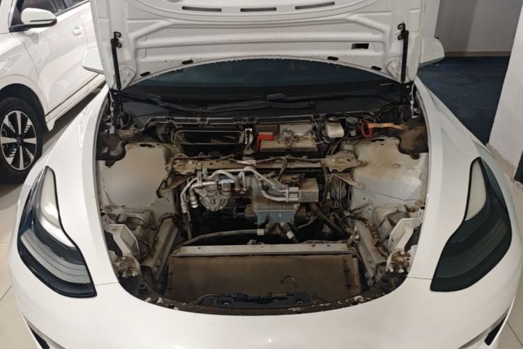 Used Tesla Model 3 2020 Refreshed Version Long-Range Rear-Wheel Drive Engine Bay