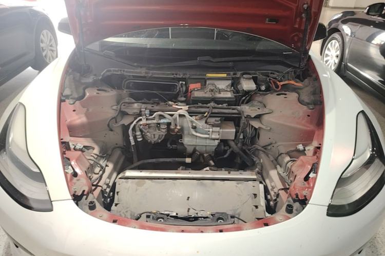 Used Tesla Model 3 2020 Standard Range Rear-Wheel Drive Upgraded Version Engine Bay