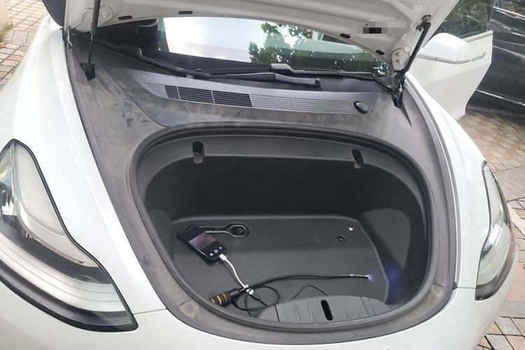 Used Tesla Model 3 2020 Revised Version Standard Range Rear-Wheel Drive – Upgraded Edition Engine Bay