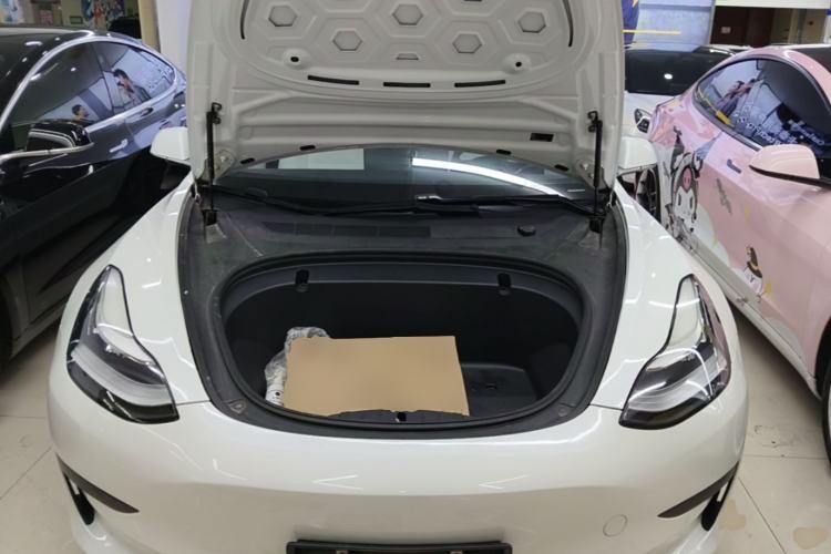 Used Tesla Model 3 2020 Standard Range Rear-Wheel Drive Upgraded Version Engine Bay