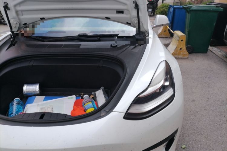 Used Tesla Model 3 2020 Standard Range Rear-Wheel Drive Upgraded Version Engine Bay Left