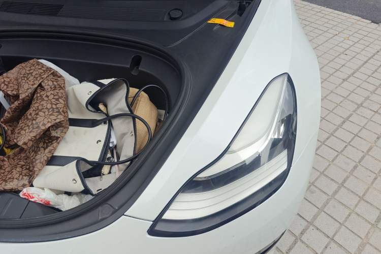 Used Tesla Model 3 2020 Revised Version Standard Range Rear-Wheel Drive – Upgraded Edition Engine Bay Left