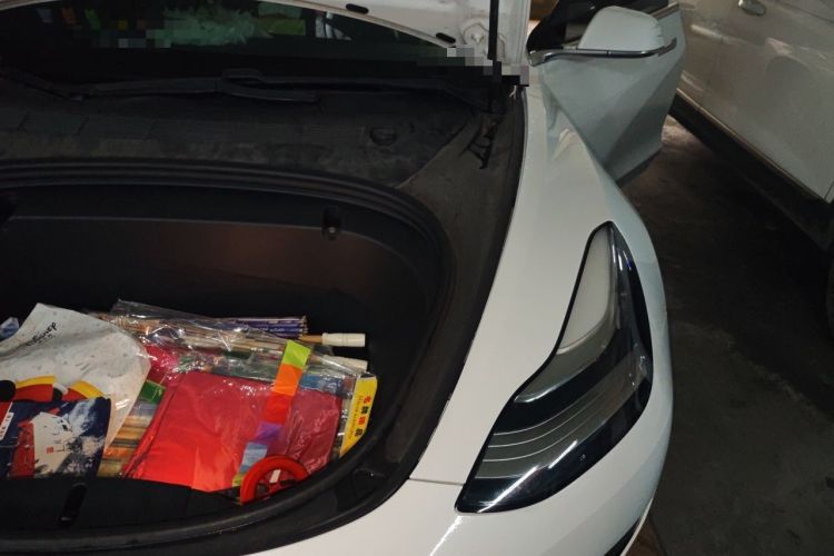 Used Tesla Model 3 2020 Standard Range Rear-Wheel Drive Upgraded Version Engine Bay Left