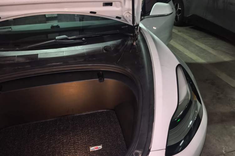 Used Tesla Model 3 2020 Revised Version Standard Range Rear-Wheel Drive – Upgraded Edition Engine Bay Left