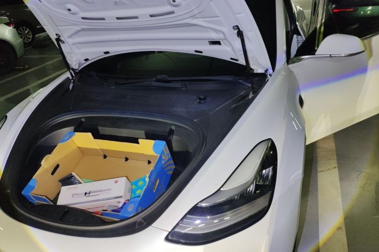 Used Tesla Model 3 2020 Standard Range Rear-Wheel Drive Upgraded Version Engine Bay Left