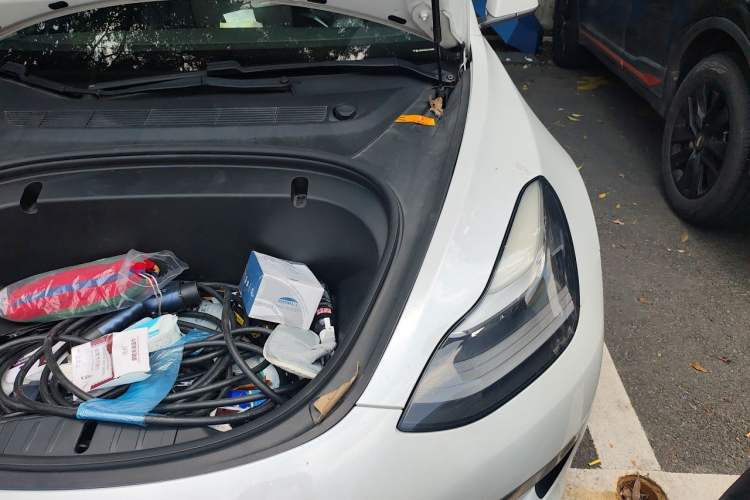 Used Tesla Model 3 2020 Refreshed Version Long-Range Rear-Wheel Drive Engine Bay Left