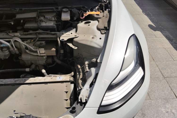 Used Tesla Model 3 2020 Refreshed Version Long-Range Rear-Wheel Drive Engine Bay Left