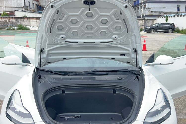 Used Tesla Model 3 2020 Refreshed Version Long-Range Rear-Wheel Drive Engine Bay