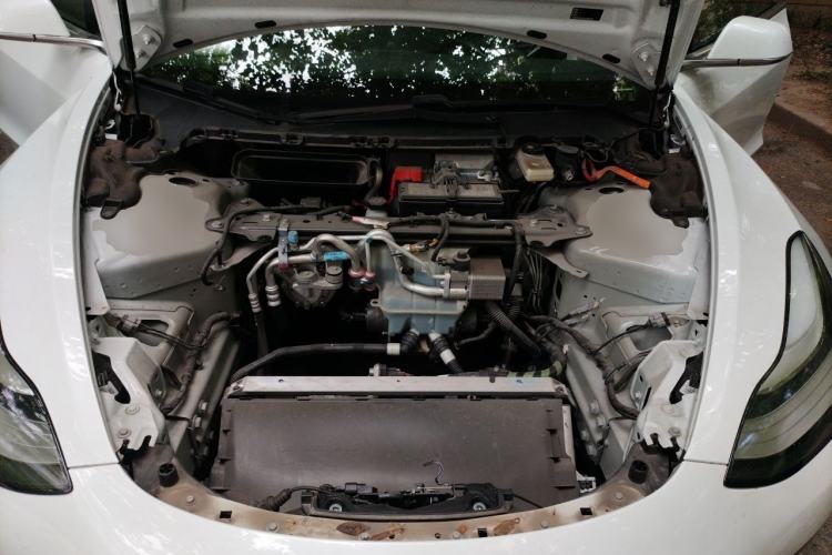 Used Tesla Model 3 2020 Standard Range Rear-Wheel Drive Upgraded Version Engine Bay