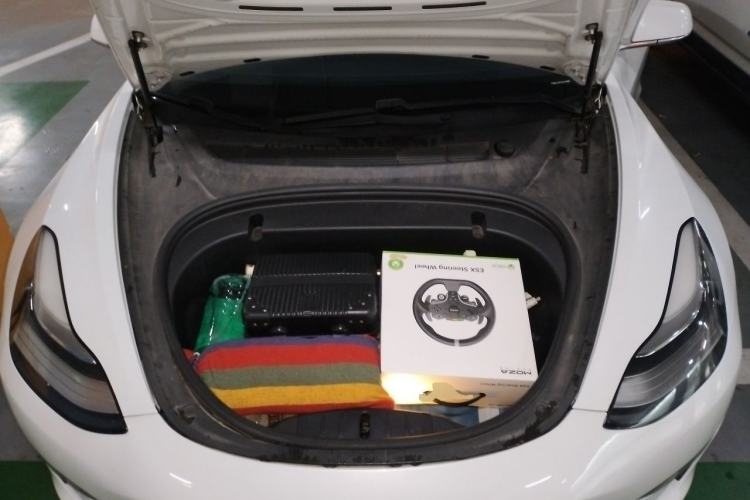 Used Tesla Model 3 2020 Refreshed Version Long-Range Rear-Wheel Drive Engine Bay