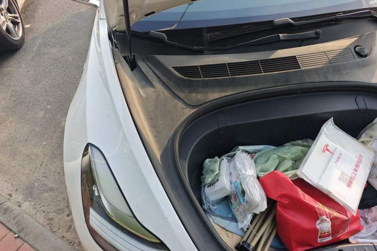 Used Tesla Model 3 2020 Refreshed Version Long-Range Rear-Wheel Drive Engine Bay Right