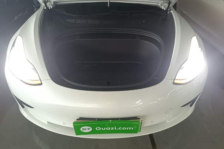 Used Tesla Model 3 2020 Standard Range Rear-Wheel Drive Upgraded Version Engine Bay