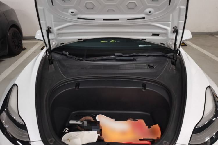Used Tesla Model 3 2020 Long-Range Rear-Wheel-Drive Version Engine Bay