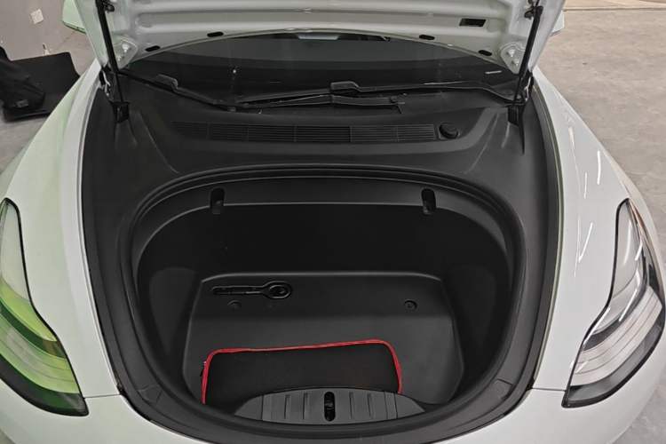 Used Tesla Model 3 2020 Refreshed Version Long-Range Rear-Wheel Drive Engine Bay
