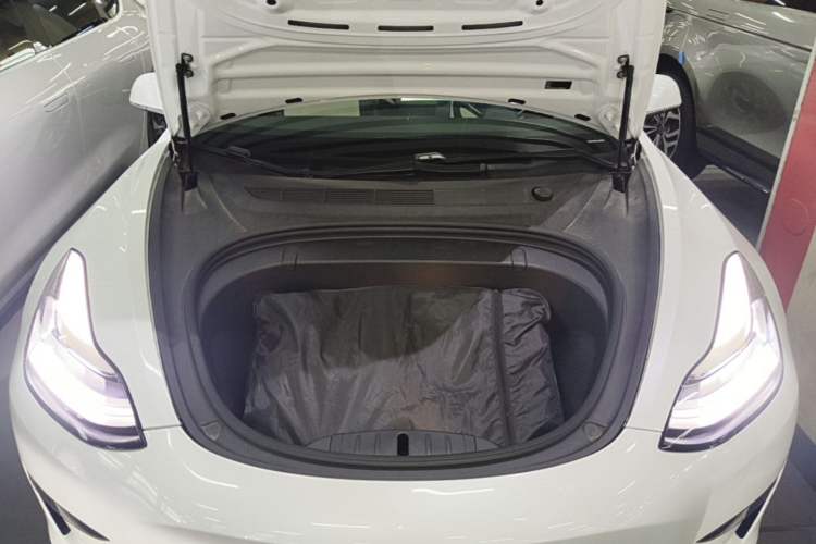Used Tesla Model 3 2020 Refreshed Version Long-Range Rear-Wheel Drive Engine Bay