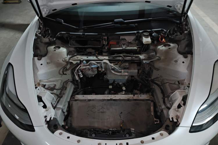 Used Tesla Model 3 2020 Standard Range Rear-Wheel Drive Upgraded Version Engine Bay