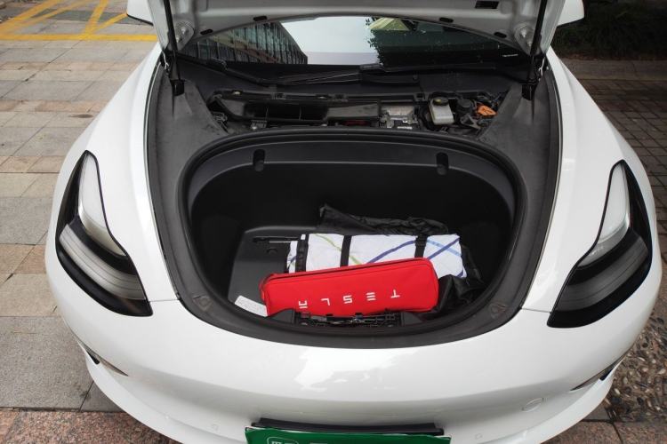 Used Tesla Model 3 2020 Refreshed Version Long-Range Rear-Wheel Drive Engine Bay