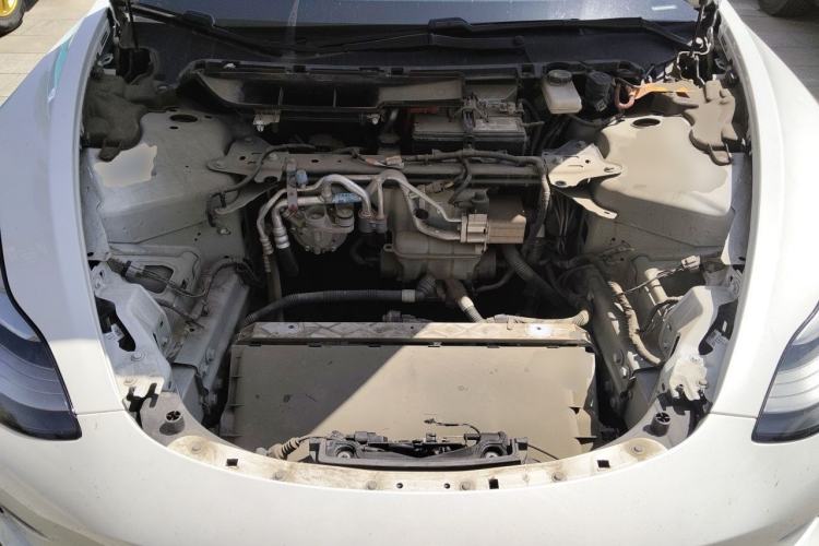 Used Tesla Model 3 2020 Refreshed Version Long-Range Rear-Wheel Drive Engine Bay