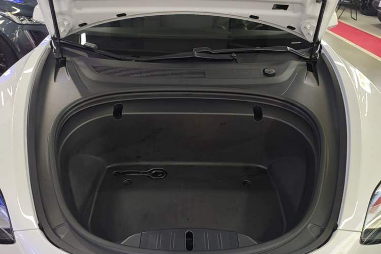 Used Tesla Model 3 2020 Standard Range Rear-Wheel Drive Upgraded Version Engine Bay