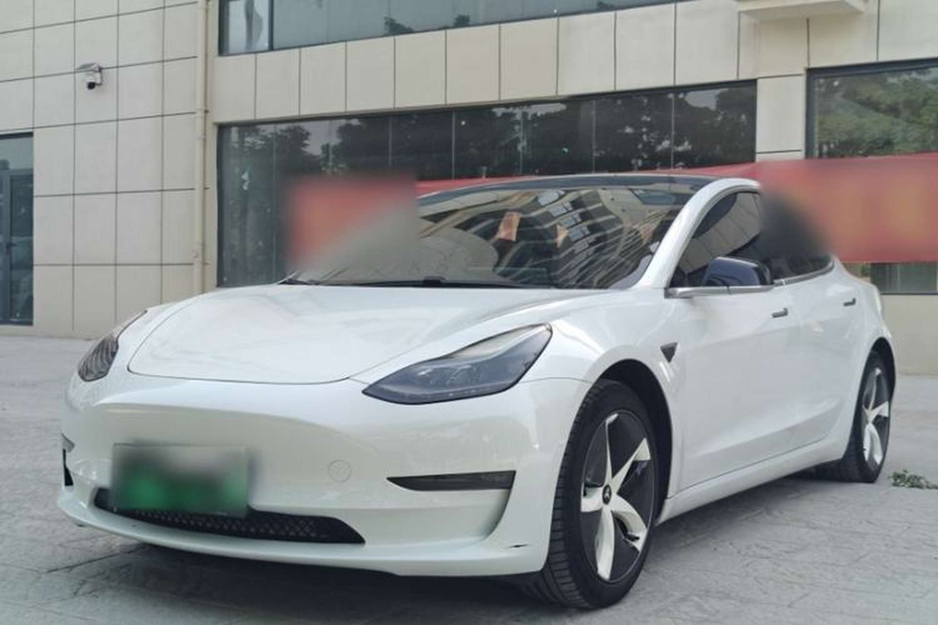 Used Tesla Model 3 2020 Refreshed Version Long-Range Rear-Wheel Drive Front Left 45 Deg