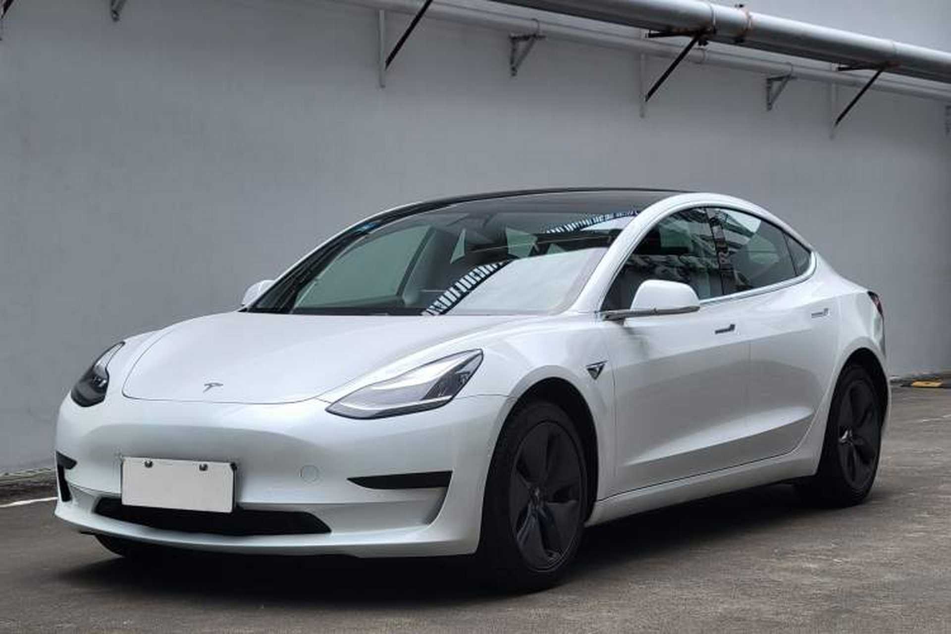 Used Tesla Model 3 2020 Standard Range Rear-Wheel Drive Upgraded Version Front Left 45 Deg