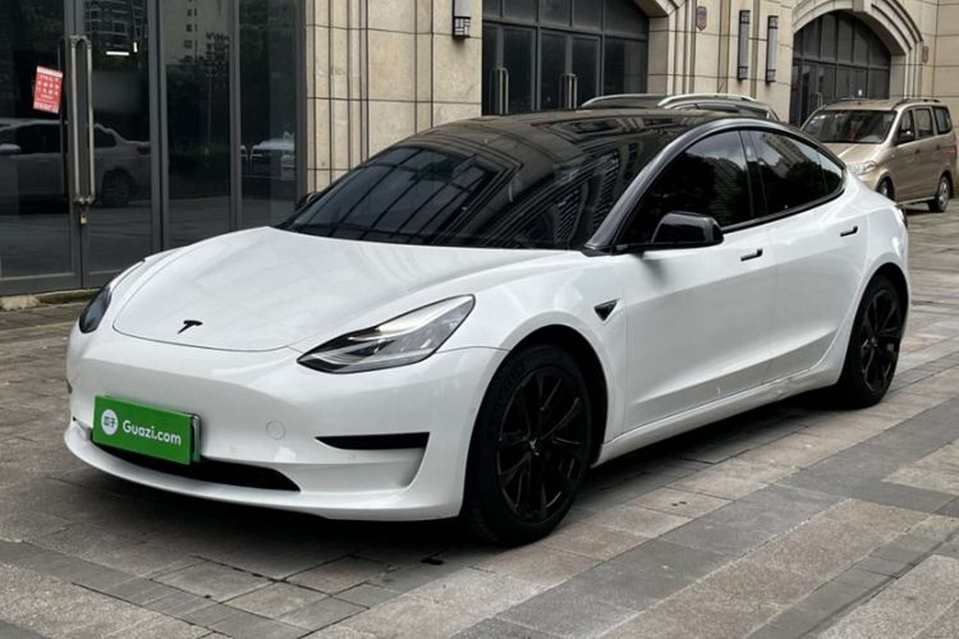 Used Tesla Model 3 2020 Standard Range Rear-Wheel Drive Upgraded Version Front Left 45 Deg