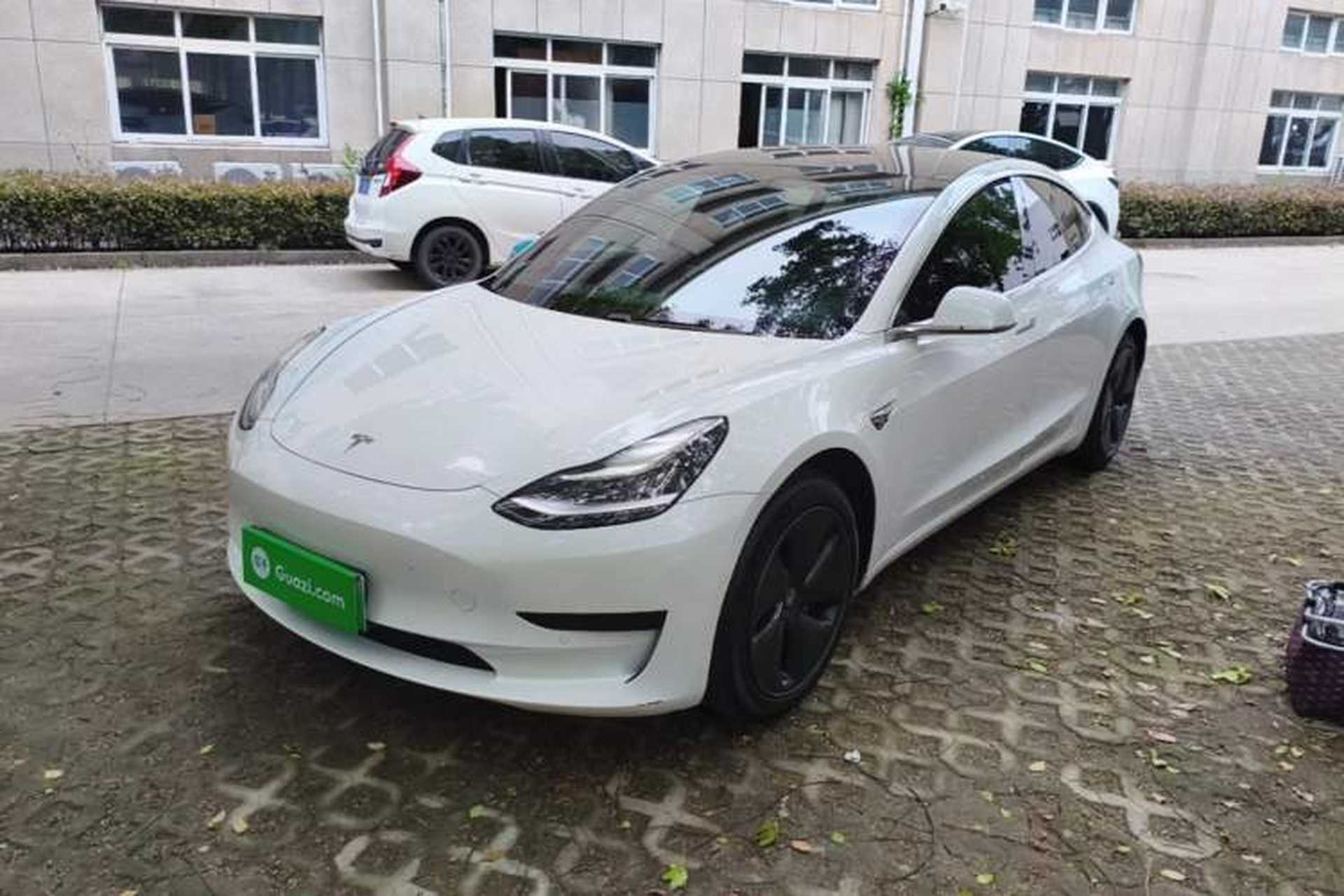 Used Tesla Model 3 2020 Standard Range Rear-Wheel Drive Upgraded Version Front Left 45 Deg