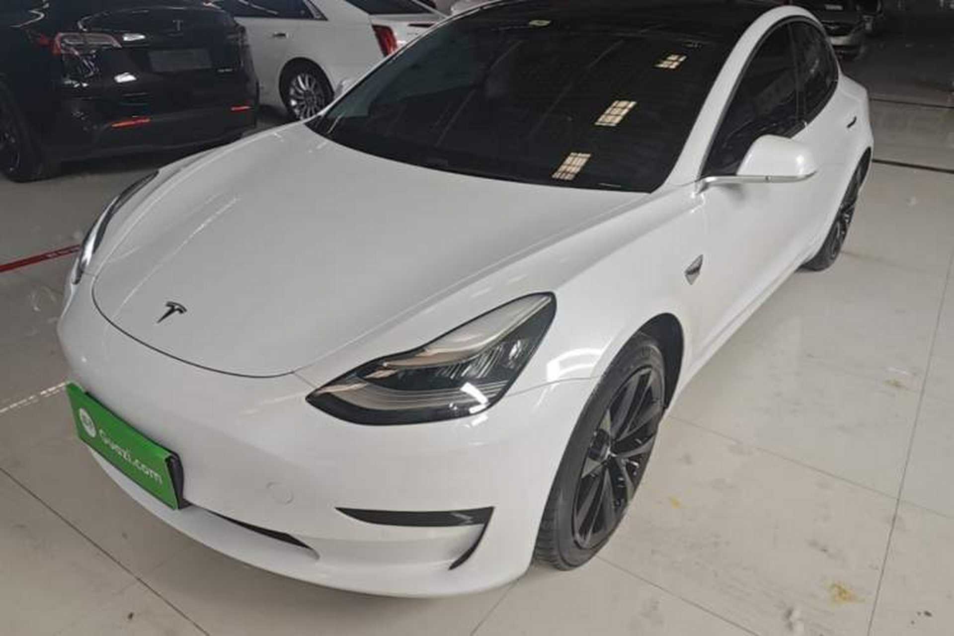 Used Tesla Model 3 2020 Standard Range Rear-Wheel Drive Upgraded Version Front Left 45 Deg