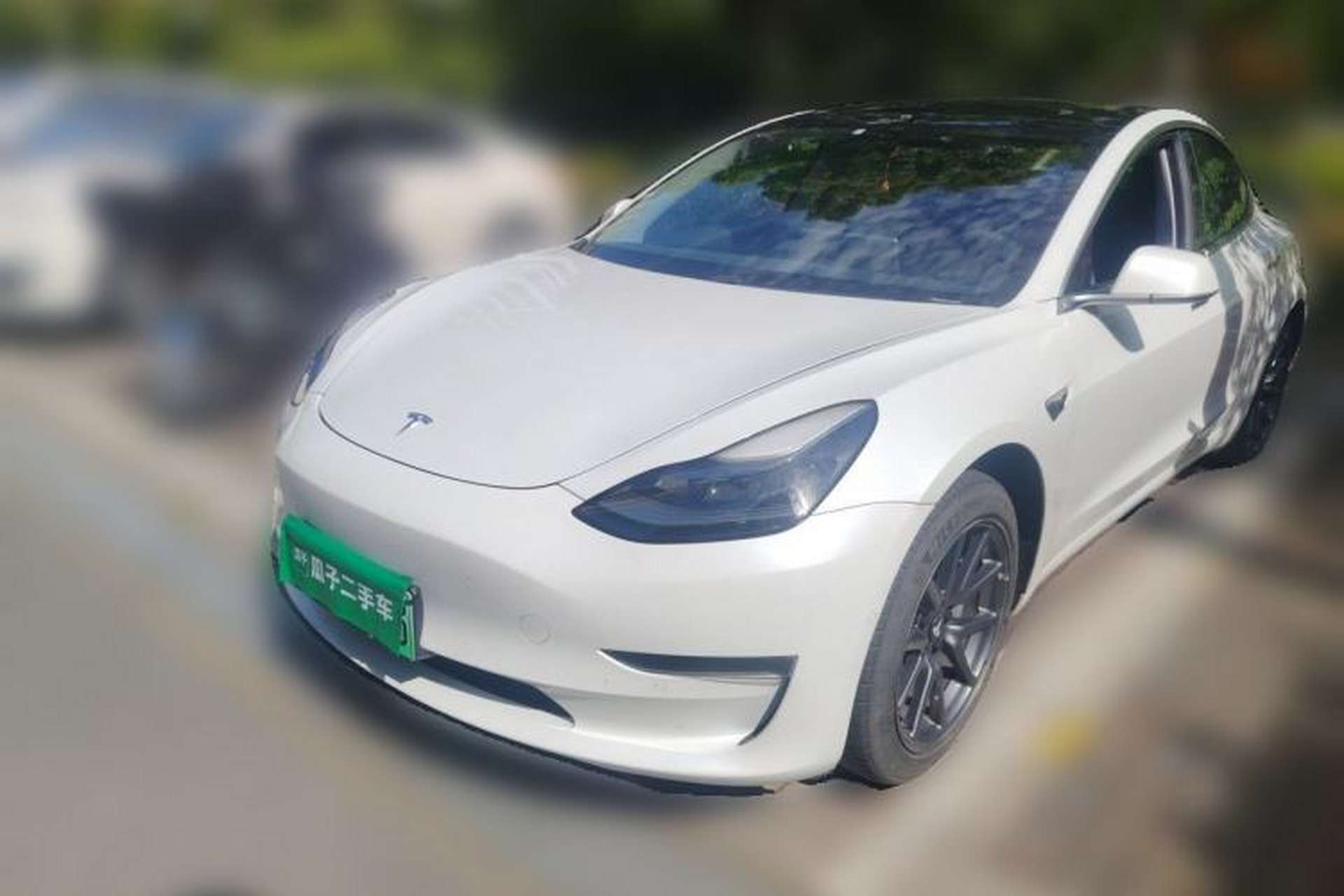 Used Tesla Model 3 2020 Refreshed Version Long-Range Rear-Wheel Drive Front Left 45 Deg