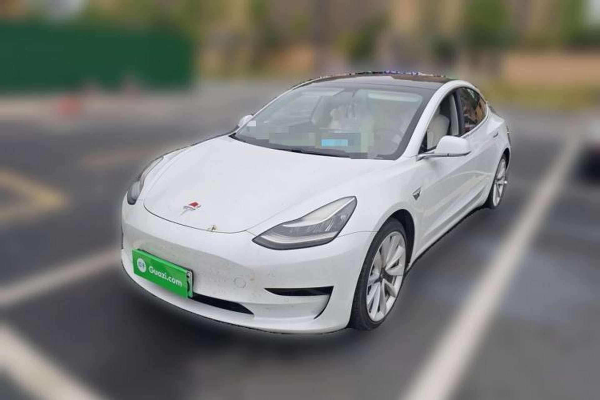 Used Tesla Model 3 2020 Standard Range Rear-Wheel Drive Upgraded Version Front Left 45 Deg