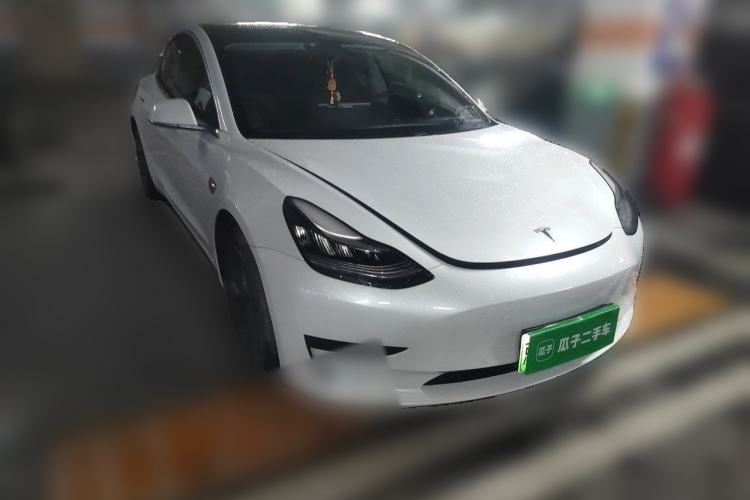 Used Tesla Model 3 2020 Standard Range Rear-Wheel Drive Upgraded Version Front Right 45 Deg