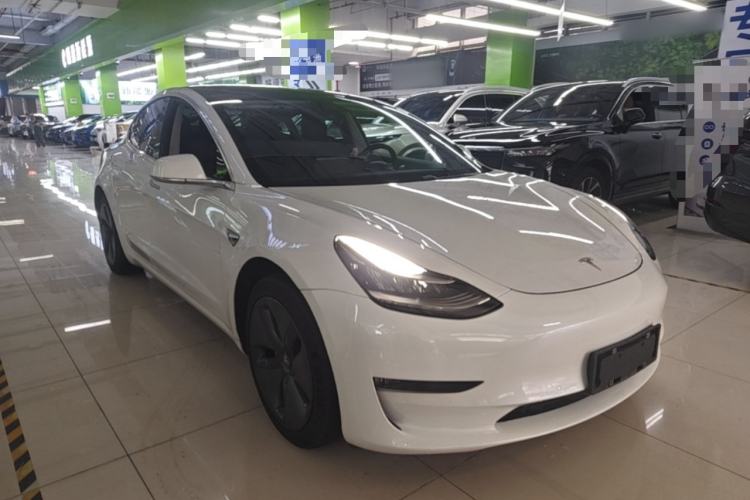 Used Tesla Model 3 2020 Refreshed Version Long-Range Rear-Wheel Drive Front Right 45 Deg