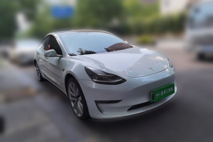 Used Tesla Model 3 2020 Refreshed Version Long-Range Rear-Wheel Drive Front Right 45 Deg