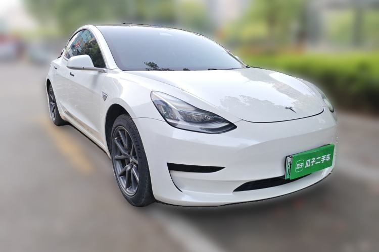 Used Tesla Model 3 2020 Standard Range Rear-Wheel Drive Upgraded Version Front Right 45 Deg