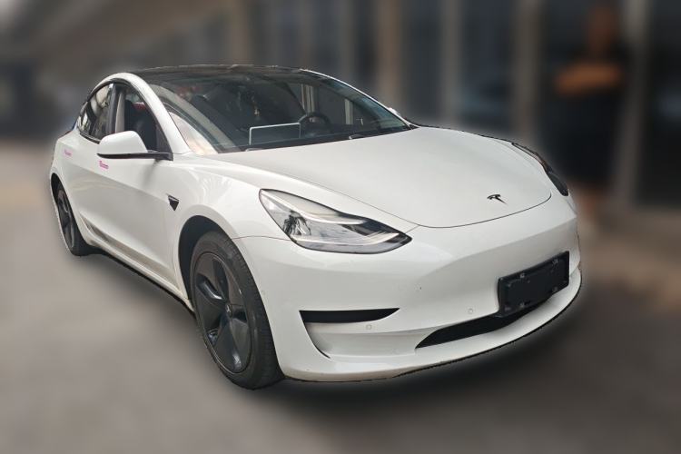 Used Tesla Model 3 2020 Standard Range Rear-Wheel Drive Upgraded Version Front Right 45 Deg