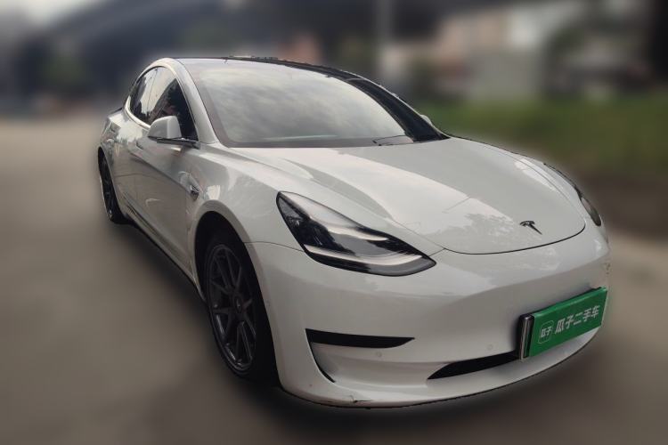 Used Tesla Model 3 2020 Standard Range Rear-Wheel Drive Upgraded Version Front Right 45 Deg