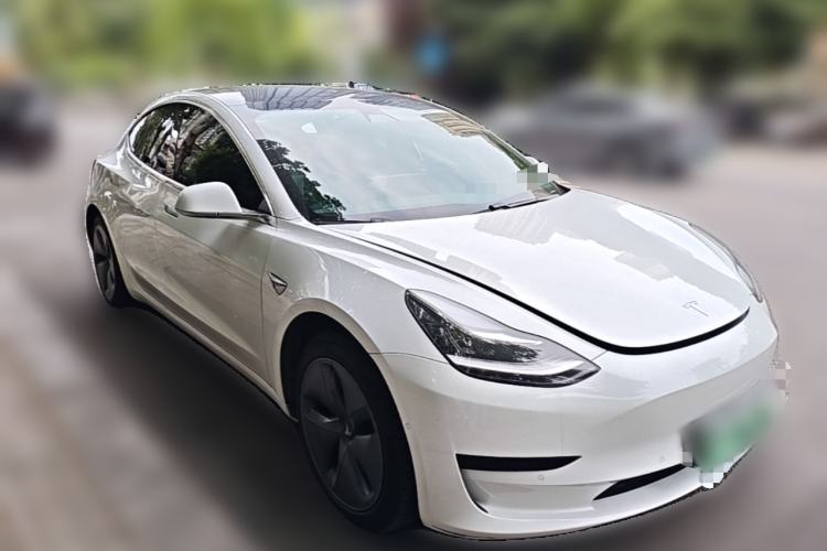 Used Tesla Model 3 2020 Standard Range Rear-Wheel Drive Upgraded Version Front Right 45 Deg