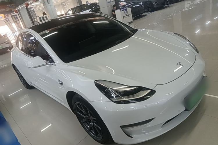 Used Tesla Model 3 2020 Refreshed Version Long-Range Rear-Wheel Drive Front Right 45 Deg