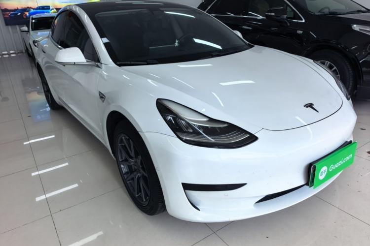Used Tesla Model 3 2020 Standard Range Rear-Wheel Drive Upgraded Version Front Right 45 Deg