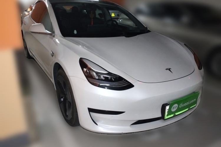 Used Tesla Model 3 2020 Standard Range Rear-Wheel Drive Upgraded Version Front Right 45 Deg
