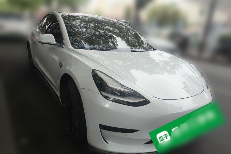 Used Tesla Model 3 2020 Standard Range Rear-Wheel Drive Upgraded Version Front Right 45 Deg