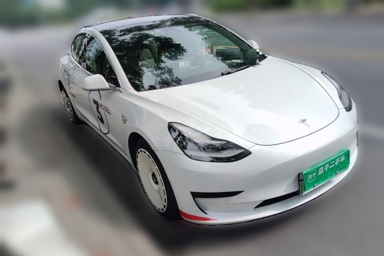 Used Tesla Model 3 2020 Revised Version Standard Range Rear-Wheel Drive – Upgraded Edition Front Right 45 Deg