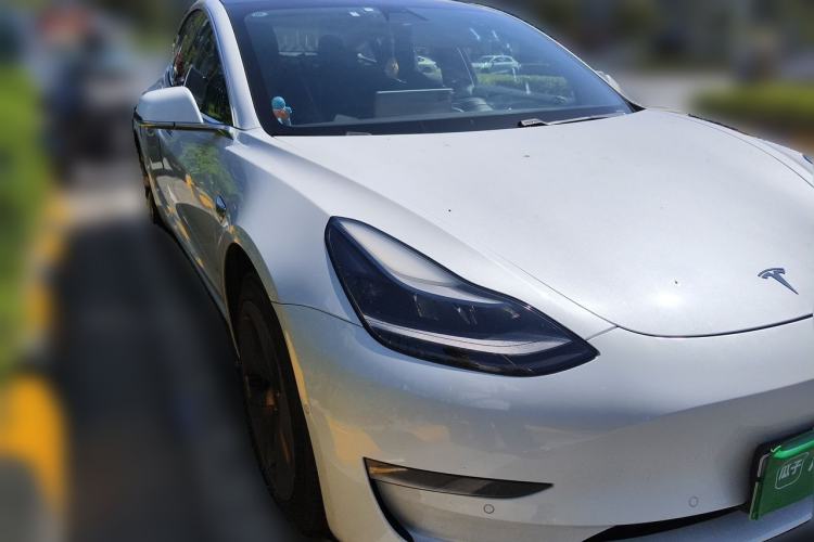Used Tesla Model 3 2020 Refreshed Version Long-Range Rear-Wheel Drive Front Right 45 Deg