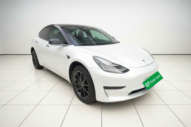 Used Tesla Model 3 2020 Standard Range Rear-Wheel Drive Upgraded Version Front Right 45 Deg