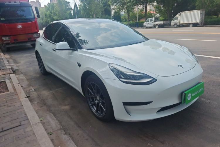 Used Tesla Model 3 2020 Standard Range Rear-Wheel Drive Upgraded Version Front Right 45 Deg
