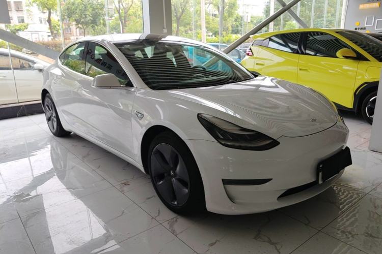 Used Tesla Model 3 2020 Refreshed Version Long-Range Rear-Wheel Drive Front Right 45 Deg