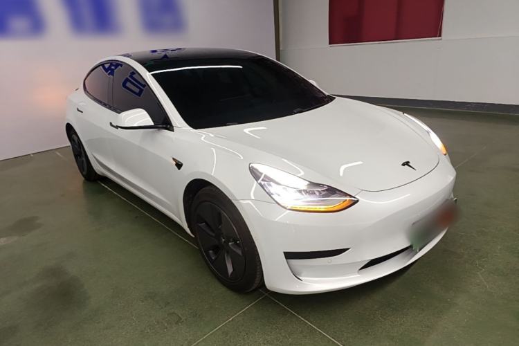 Used Tesla Model 3 2020 Standard Range Rear-Wheel Drive Upgraded Version Front Right 45 Deg