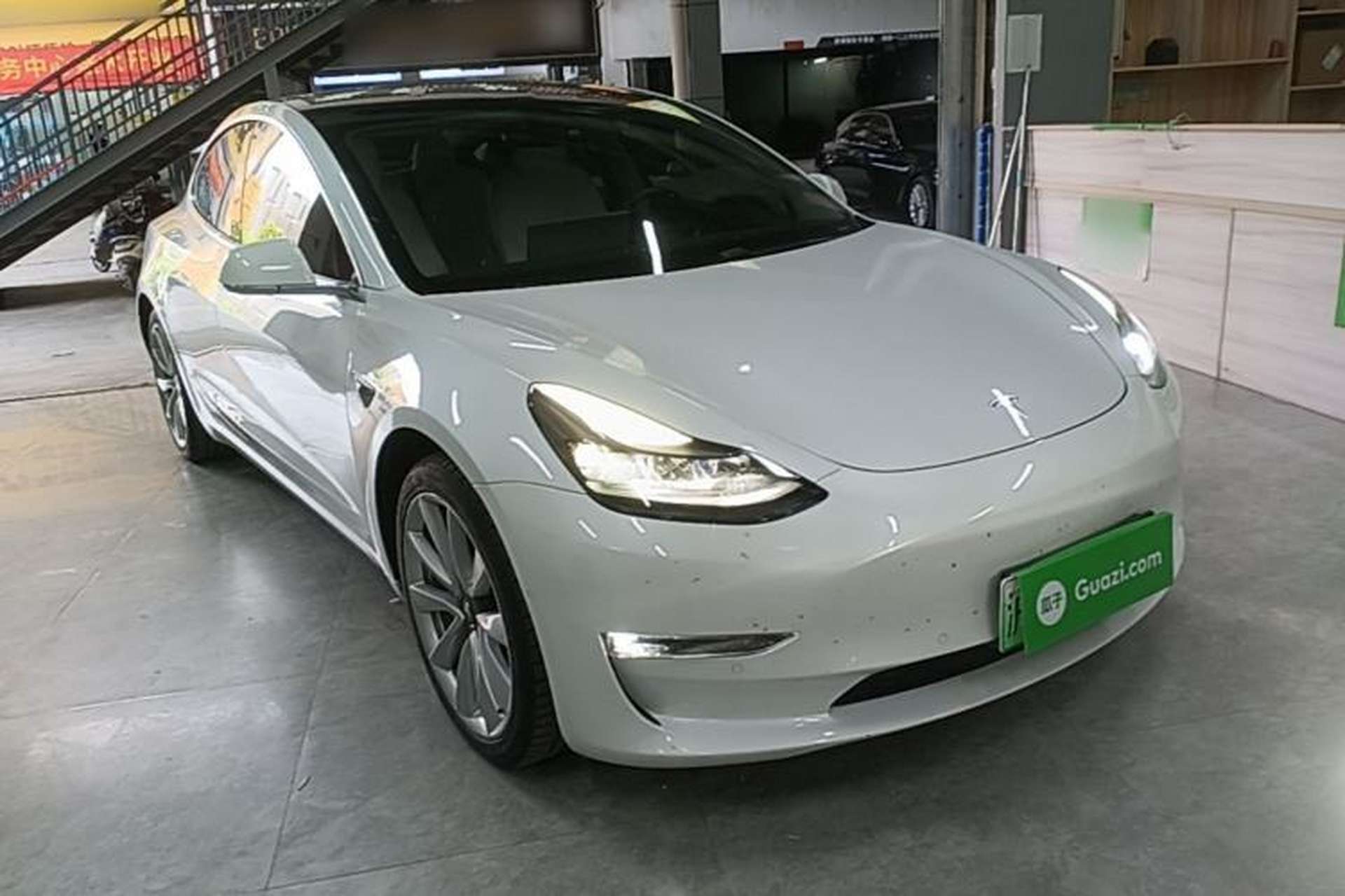 Used Tesla Model 3 2020 Refreshed Version Long-Range Rear-Wheel Drive Front Right 45 Deg